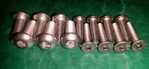 MGF MGF MGTF Copertura Tetto Inox Hard/Morbide Top + Viti Parasole MG F TF Tetto - Foto 1 di 2