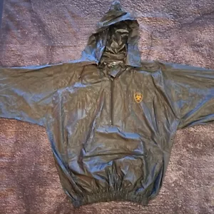 Ariat Rain Jacket 100% PVC Black One Size - Picture 1 of 6