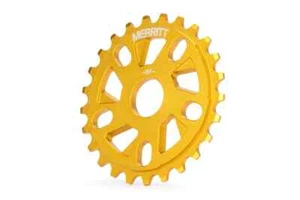 Merritt Ackerman BMX Bike Sprocket Freestyle 6061 Aluminum (Gold) - Picture 1 of 2