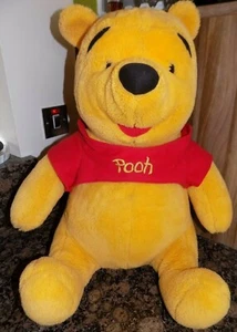 SOFT TOY POOH BEAR 21" USADO - Imagen 1 de 1