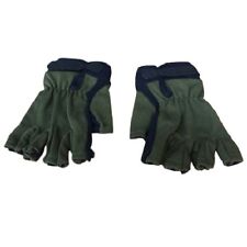 Gloves Green IN half Finger ROYAL Plus GL512VL TG L Gloves Gants Handschuhe