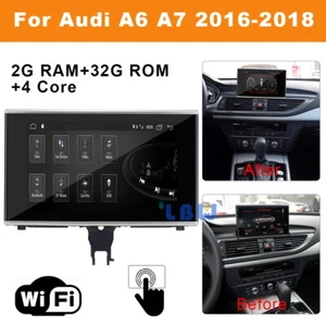 For Audi A6 A7 2016-2018 2+32G 8.4" Car GPS Stereo Audio Navigation Multimedia - Picture 1 of 12