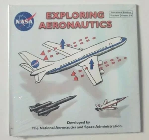 NASA Exploring Aeronautics CD ROM Educational Software Grades 5 to 8 - Picture 1 of 4