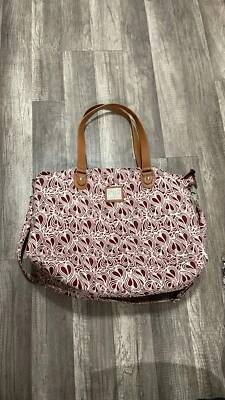 DIANE VON FURSTENBERG TRAVEL BAG SUITCASE LUGGAGE Cabin Approved Nylon WEEKENDER - Image 1 of 4