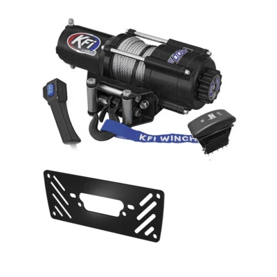 Kit combinado de cabrestante KFI 4500 lb (M4) para Arctic-Cat 700 Prowler 2008-2014 Foto 1 de 4