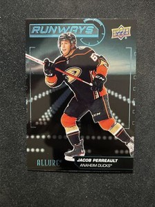22-23 UD Allure Hockey Rookie Runways RW-16 Jacob Perreault
