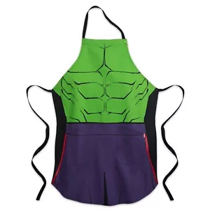 Marvel Incredible Hulk Adult Men Kitchen BBQ Barbecue Apron Authentic Disney NEW - Picture 1 of 3