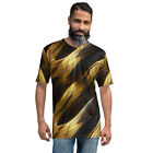 Men's t-shirt (Blue and Gold Design)