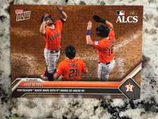 2023 TOPPS NOW ALCS CARD HOUSTON ASTROS JOSE ALTUVE #1024 GO-AHEAD HR