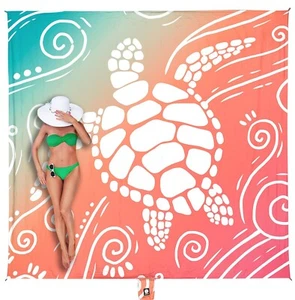 WEKAPO Beach Blanket Waterproof Sandproof Oversized Extra Large Sand Free Bea... - Bild 1 von 9