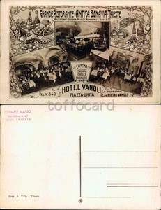 TRIESTE CITTA'-HOTEL VANOLI-RISTORANTE ANTICA BONAVIA-C63-43 - Picture 1 of 1