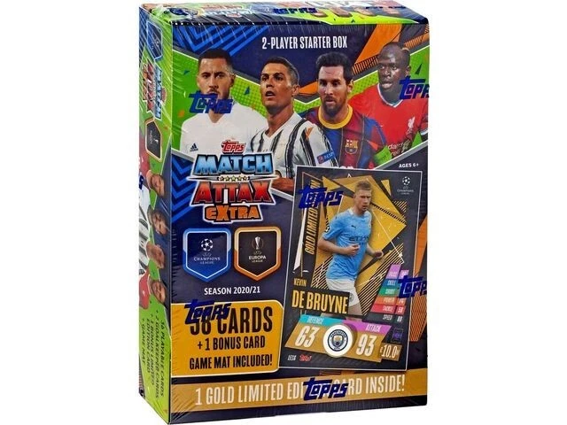 Caja colgante sellada de fábrica Topps Match Attax Extra UEFA Champions League 2020-21 Foto 1 de 1