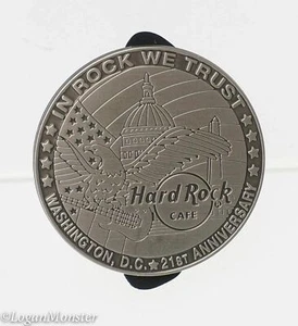 Hard Rock Cafe Washington D.C. 21st Anniversary Pin Pewter Limited 1000 - Picture 1 of 1