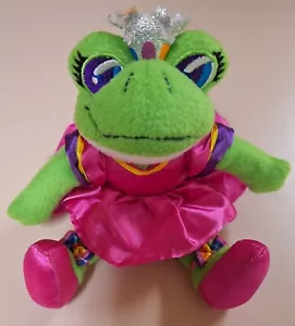 Vintage Lisa Frank Fantastic Frog Princess 7" Bean Buddies Plush 1998 - Picture 1 of 6