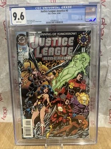 Justice League America #0 CGC 9.6 DC 10/94) New team ; Zero Hour Silver Logo - Picture 1 of 3