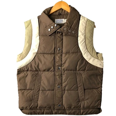 Chaleco acolchado plumón de ganso vintage años 80 LUMBER JACK talla M para hombre talla M Foto 1 de 4