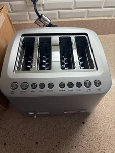 NEW_Breville 4 Slice BTA840XL Die-Cast Smart Toaster Stainless Steel Lift - Picture 1 of 2