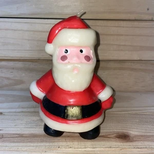Vintage 1960’s Lenox 7” Santa Christmas Candle Holiday Santa Candle - Picture 1 of 12