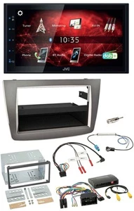 JVC DAB USB Bluetooth 2DIN Lenkrad Autoradio für Alfa Romeo Mito silber 14-18 In - Bild 1 von 8