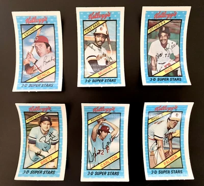 1980 Kellogg's Raisin Bran MLB Baseball Cards, choose your card #1-60 - Image 1 of 4