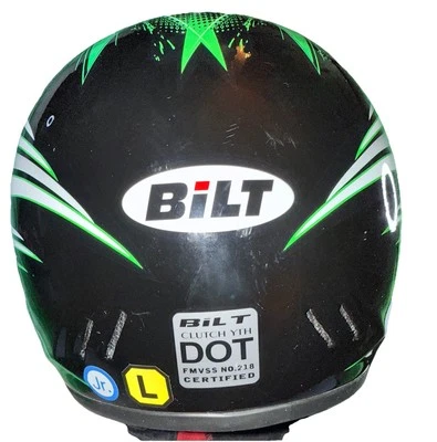 BiLT Jr. Casco de embrague L, verde, negro y blanco Foto 1 de 4