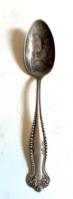CUCHARA PARA SERVIR GORHAM GLADYS PLATA ESTERLINA 8" CUENTAS SIN MONOGRAMA Foto 1 de 4