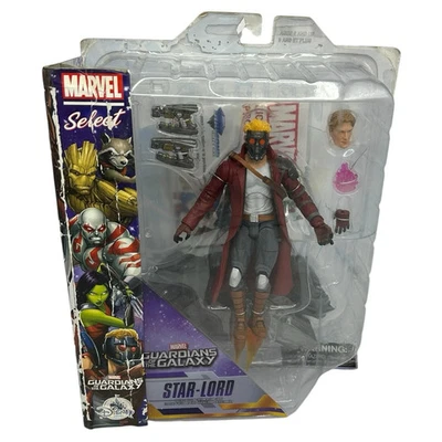 Marvel Select Guardianes de la Galaxia Star Lord 2016 Diamond Select Toys Nuevo Foto 1 de 3