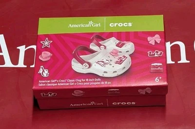 American Girl x Crocs Classic Clog for 18" Dolls NEW SHIPS TODAY - Image 1 of 3
