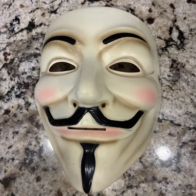 V for Vendetta Mask - Officially Licensed Anonymous Anarchy Mask - Image 1 of 4