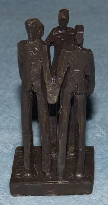 Terence Carr James Nguvu - Figura de bronce escultura UNITED 2011 firmada + EMBALAJE ORIGINAL EXCELENTE - Imagen 1 de 4