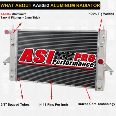 Aluminum Radiator Fits 1994-2002 Saturn SC1 SC2 SL SL1 SL2 1994-01 SW1 SW2 1.9L. Foto 1 de 4