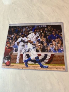 Dexter Fowler 2015 Chicago Cubs 8x10 1/2 Autogrammfoto - Fanatics Authentic - Bild 1 von 3
