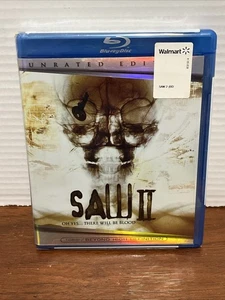 Saw II - Unrated Edition (Blu-ray, 2005, Widescreen) - New Sealed Plastic Tear - Picture 1 of 12