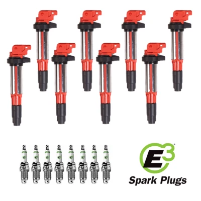 Bobina de encendido Energy y bujía E3 Premium para BMW X3 X5 330i 330Ci 550i UF522 Foto 1 de 4