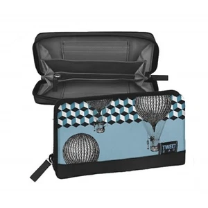 Portafoglio TWIIT ART & POP, BLU CAMOSCIATO, Cod. 57629 - Imagen 1 de 1