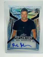 2023 Leaf Metal Pop Century Paul Johansson Silver Mojo 1st Leaf Auto #14/15