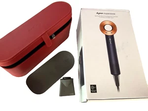 Dyson Special Gift Edition Blue/Copper Supersonic Hair Dryer New & Extras ! - Picture 1 of 12