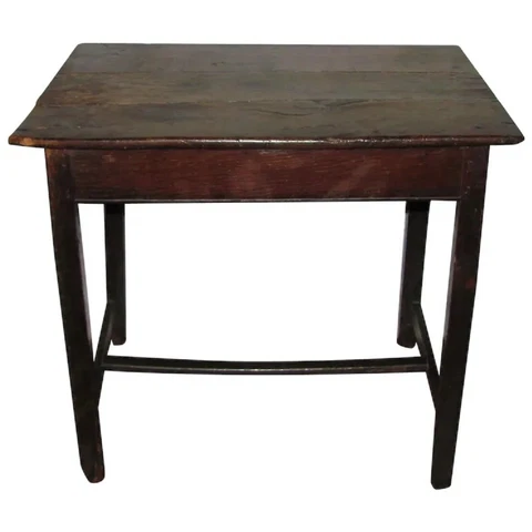 Antique English Georgian Tavern Pub Table 18th Century Cover