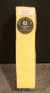 Lavender Verbena Cold Processed handmade soap loaf, 10 precut bars-FREE Shipping - Picture 1 of 8