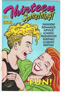 1992 THIRTEEN SOMETHING #1 Fine Global Comics Bag/Board Archie - Picture 1 of 1
