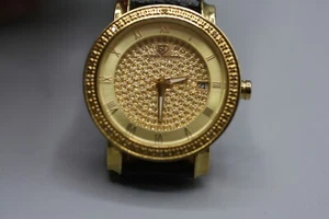 Super Techno Mens Watch I-5120, New battery & New Leather Strap. - Picture 1 of 7