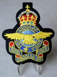 RCAF Royal Canadian Air Force King's Crown Patch - Picture 1 of 1