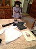 Retired american girl doll Samantha doll original dress, and accessories