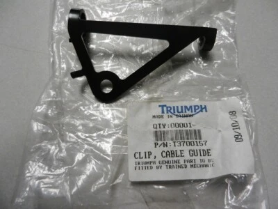 NOS Triumph Cable Guide Clip 1995-2018 Speed Triple T3700157 Foto 1 de 4