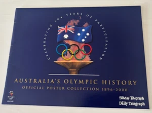 Australia's Olympic History Poster Collection Album 32 pages V6506 - Picture 1 of 3