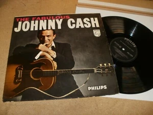 JOHNNY CASH- THE FABULOUS JOHNNY CASH VINYL ALBUM - Picture 1 of 2