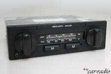 ORIGINALE BECKER AVUS 803 MU VINTAGE 1 DIN Classic Oldtimer radio be0803 FM AM