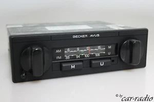 Original Becker Avus 803 MU Vintage 1 DIN Classic Oldtimer Radio BE0803 FM AM - Bild 1 von 11