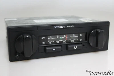 Original Becker Avus 803 MU Vintage 1 DIN Classic Oldtimer Radio BE0803 FM AM - Bild 1 von 4