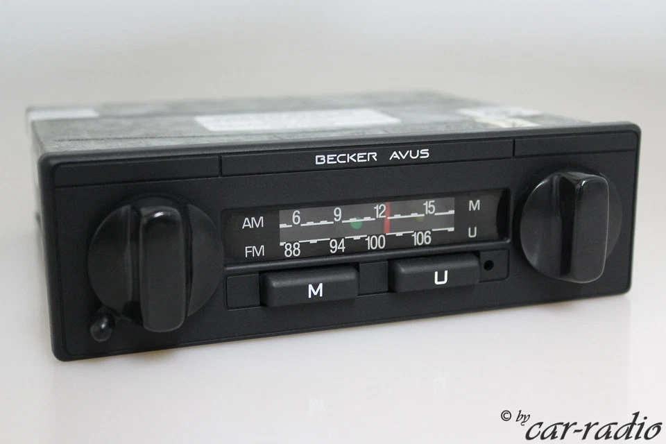 Original Becker Avus 803 MU Vintage 1 DIN Classic Oldtimer Radio BE0803 FM AM - Bild 1 von 4